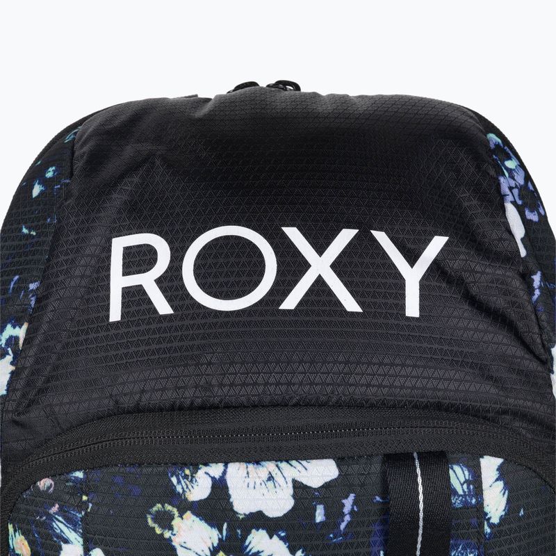Rucsac de snowboard pentru femei ROXY Tribute 2021 true black black flowers 4