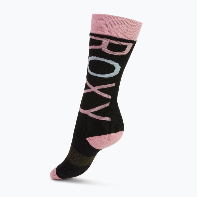 Șosete de snowboard pentru copii ROXY Frosty 2021 true black 2