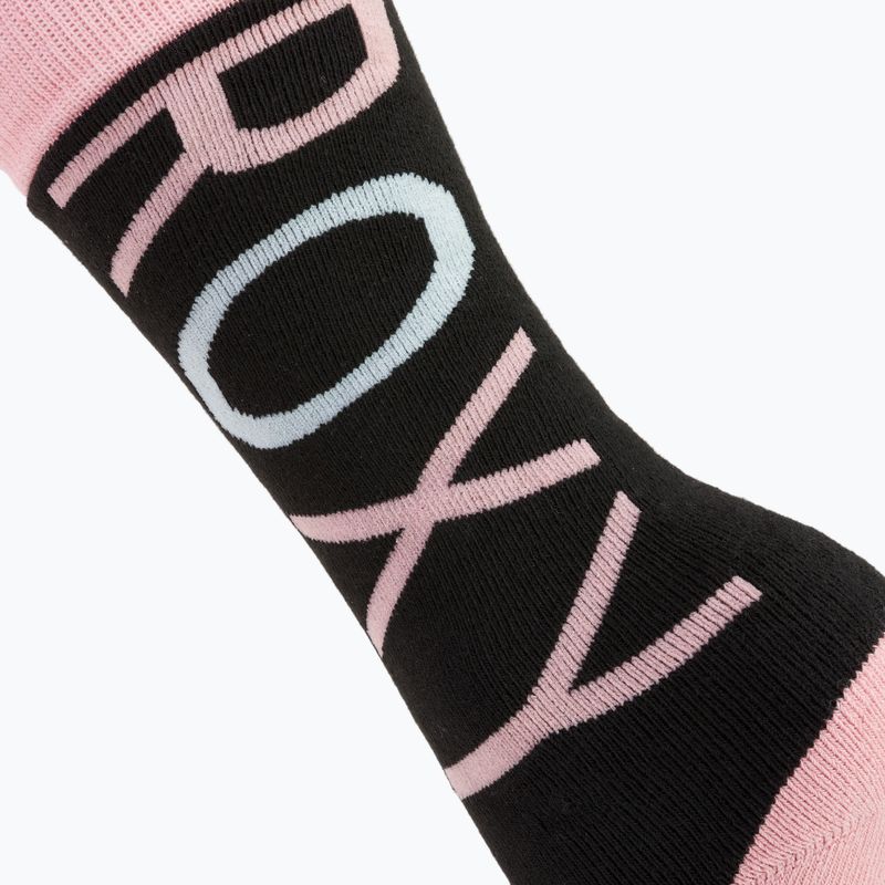 Șosete de snowboard pentru copii ROXY Frosty 2021 true black 3