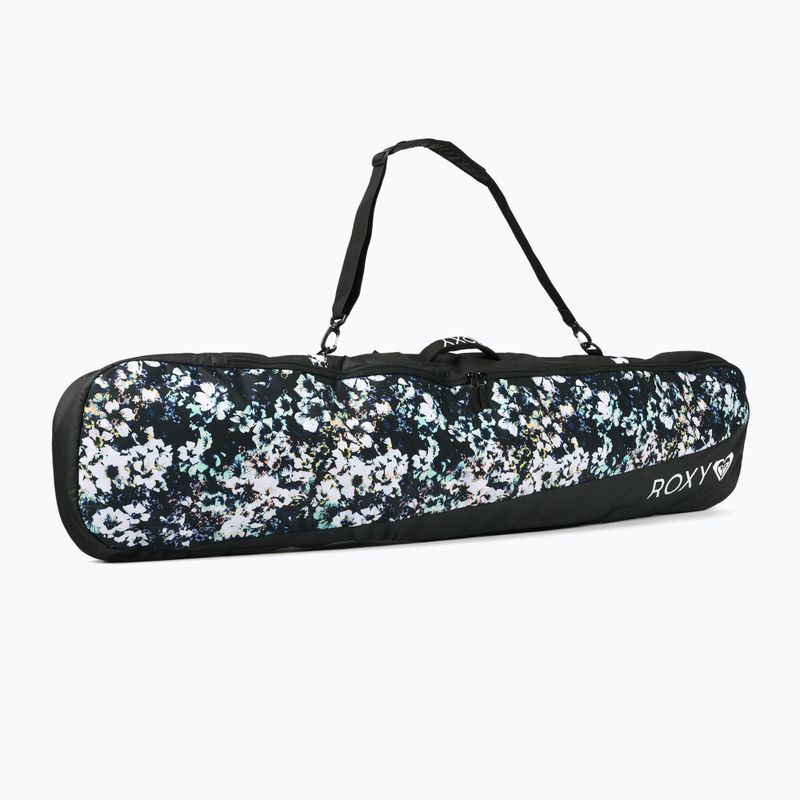 Acoperiș pentru snowboard ROXY Board Sleeve 2021 true black black flowers 2