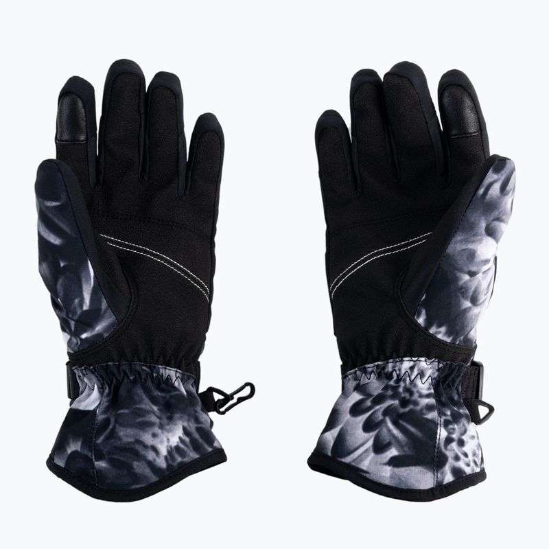 Mănuși de snowboard pentru femei ROXY Jetty 2021 true black future flower 2
