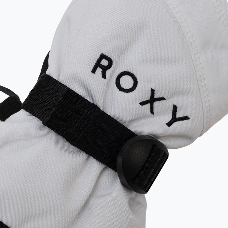 Mănuși de snowboard pentru femei ROXY Jetty Solid Mitt 2021 white 4