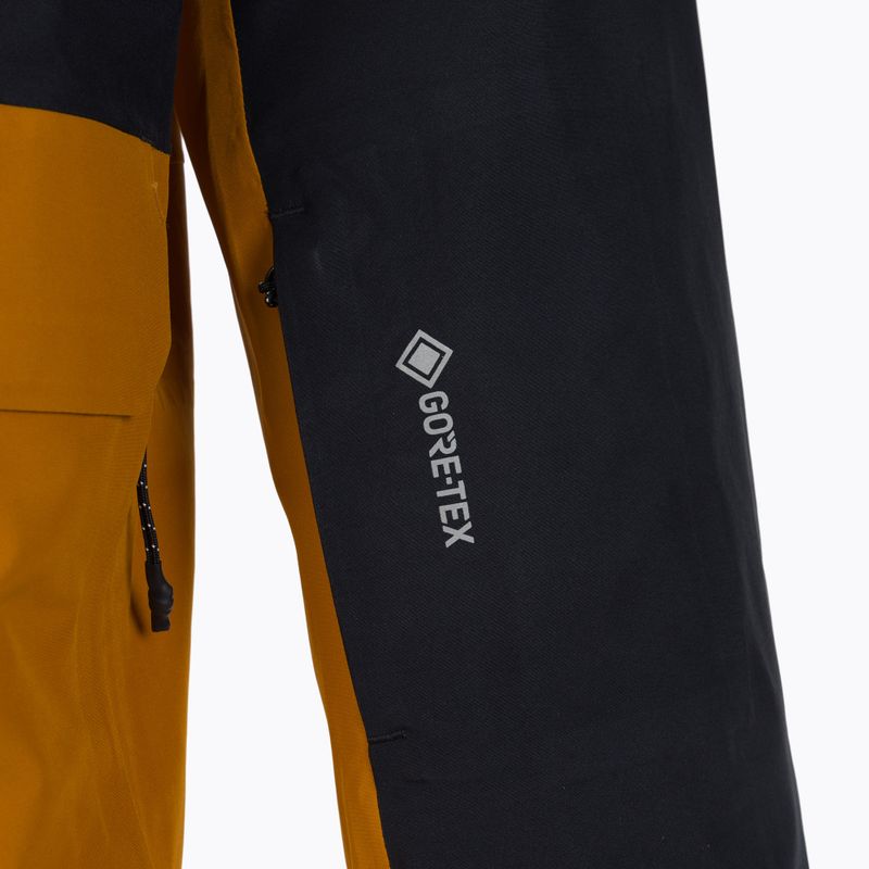 Quiksilver jachetă snowboard pentru bărbați Hlpro S Carlson 3l Gore-Tex galben-negru EQYTJ03383 2