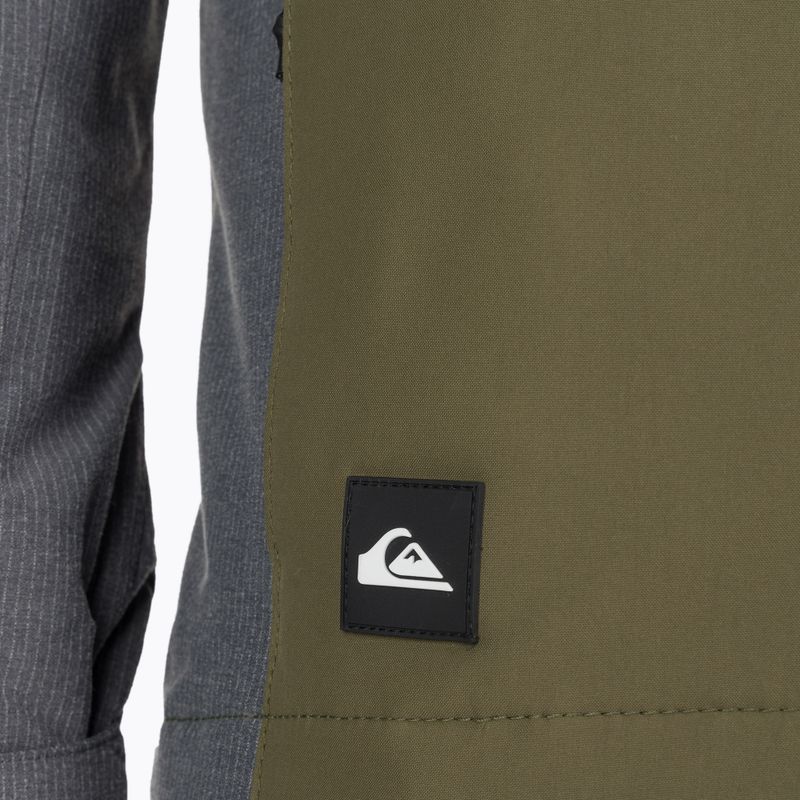 Quiksilver Mission Plus jachetă de snowboard pentru bărbați negru-verde EQYTJ03371 3
