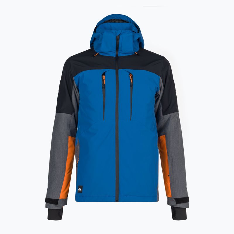 Quiksilver Mission Plus jachetă de snowboard pentru bărbați negru-albastru EQYTJ03371