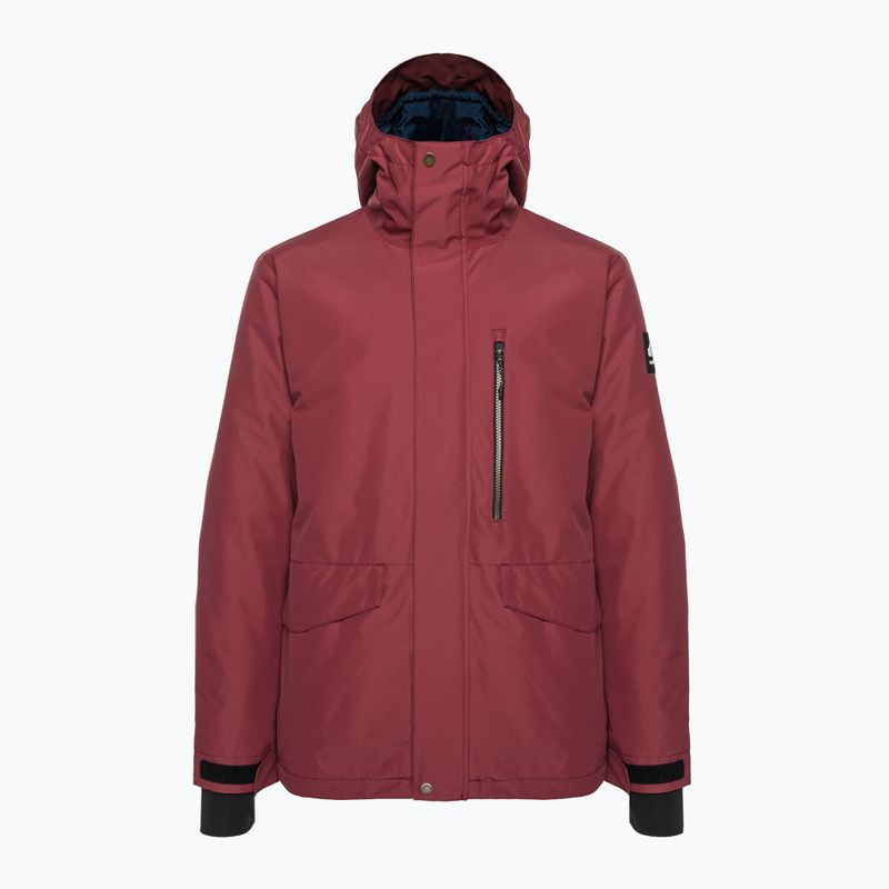 Jacheta de snowboard Quiksilver Mission Solid pentru bărbați roșu EQYTJ03266