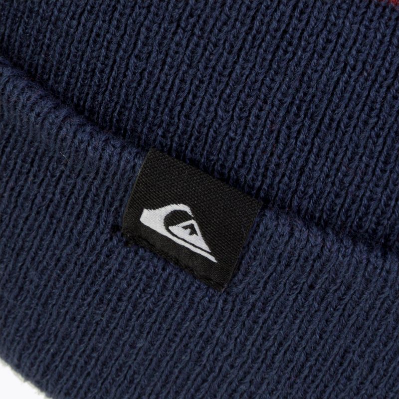 Quiksilver Summit șapcă de snowboard albastru marin și maro EQYHA03306 3