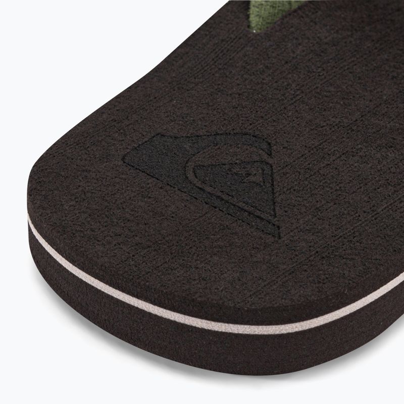 Șlapi de plajă bărbați Quiksilver Molokai Layback Textured maro AQYL101266 8