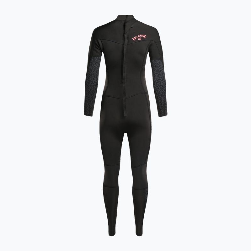 Costumul de neopren pentru femei Billabong 3/2 Synergy BZ FL Full wild black 3