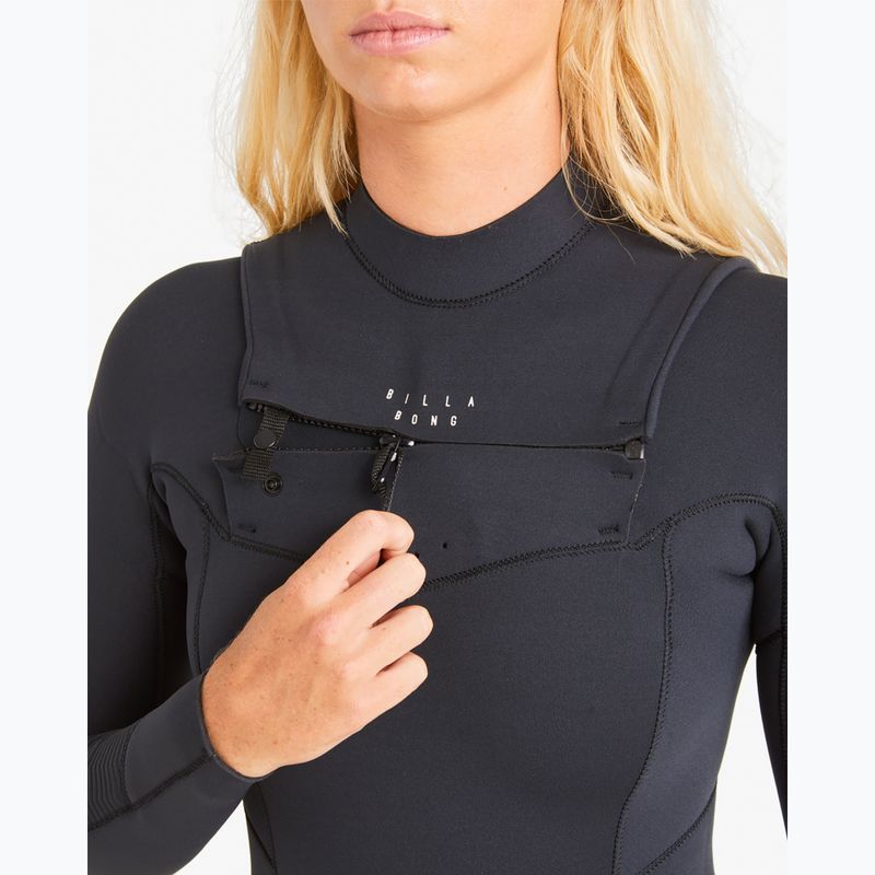 Combinezon de înot pentru femei  Billabong 4/3 mm Salty Dayz Full black 5
