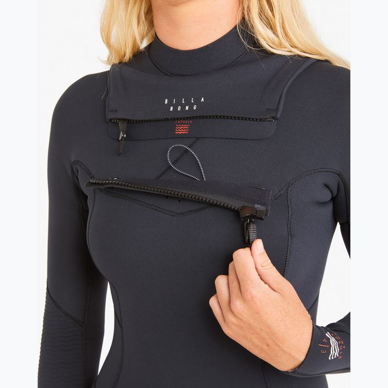 Combinezon de înot pentru femei  Billabong 4/3 mm Salty Dayz Full black 6