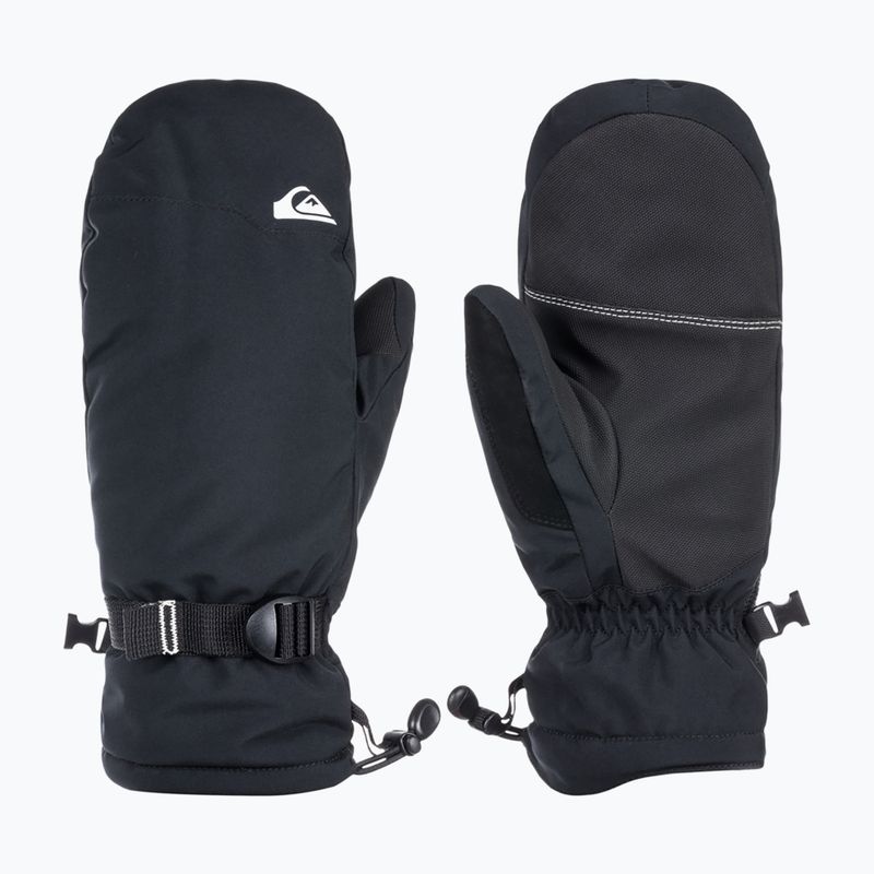 Quiksilver Mission Mitt mănușă de snowboard pentru bărbați negru adevărat 7