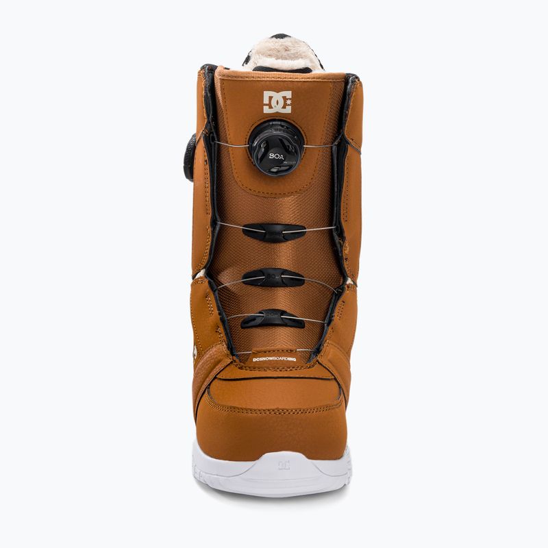 Cizme de snowboard pentru femei DC Lotus choco brown/off white 3