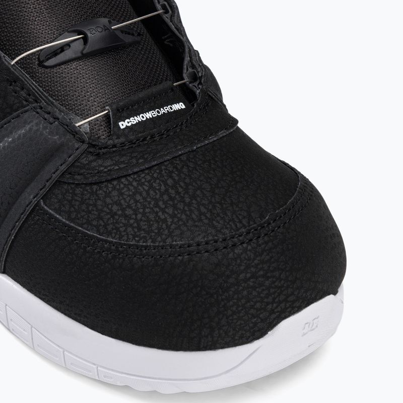 Cizme de snowboard pentru femei DC Lotus black/black/white 7