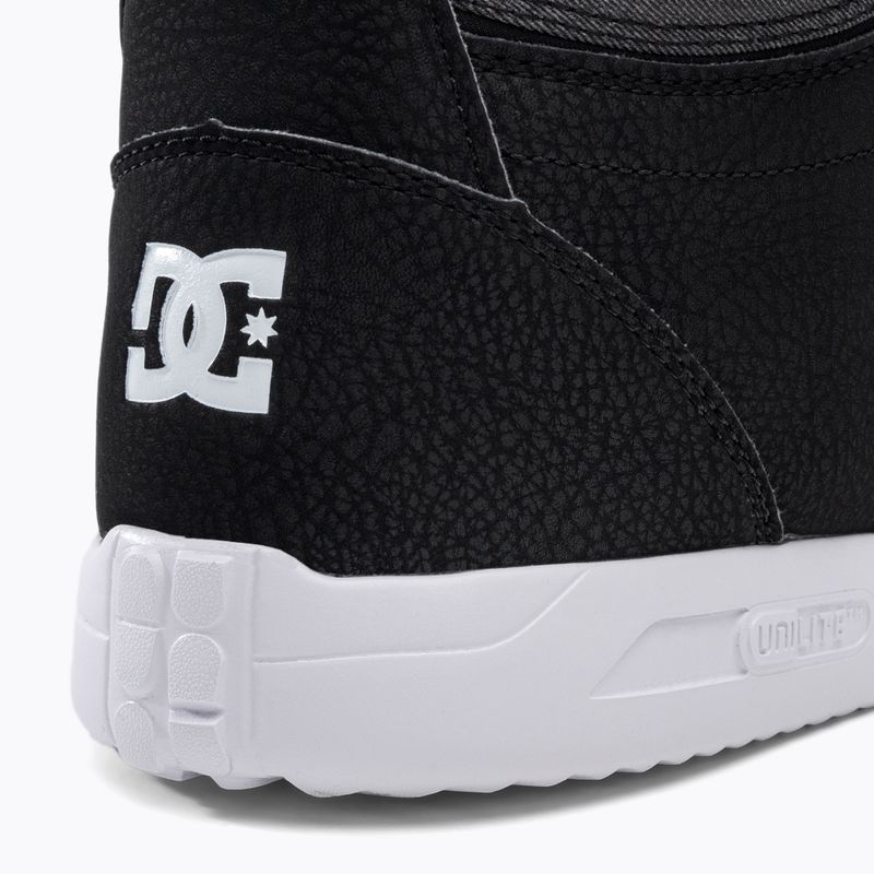 Cizme de snowboard pentru femei DC Lotus black/black/white 9