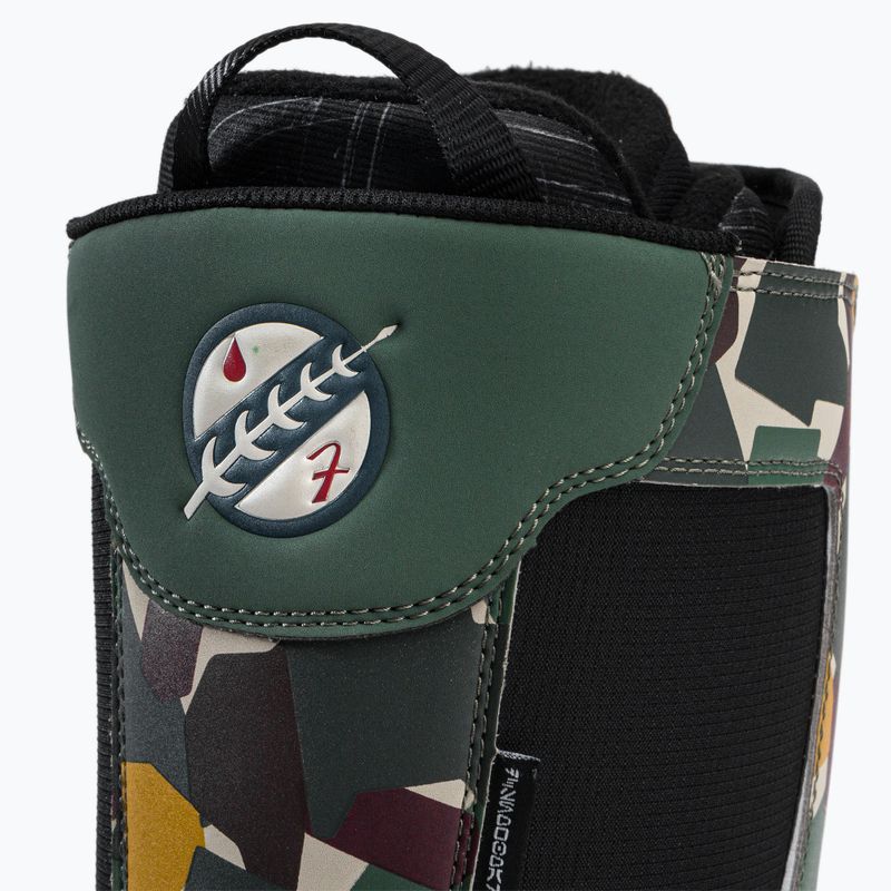 Cizme de snowboard pentru bărbați DC SW Phase Boa green/brown/black 6