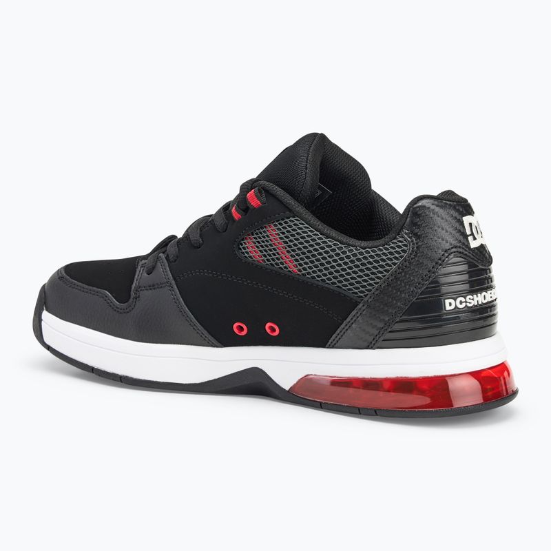 Încălțăminte pentru bărbați DC Versatile black / white / athletic red 3