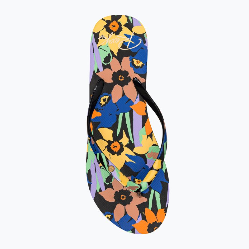 Flip flop pentru femei ROXY Portofino III 2021 black multi 6