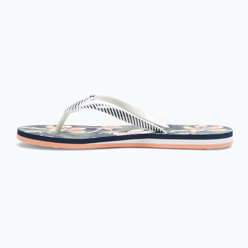 Flip flop pentru femei ROXY Portofino III 2021 dc navy/white 11