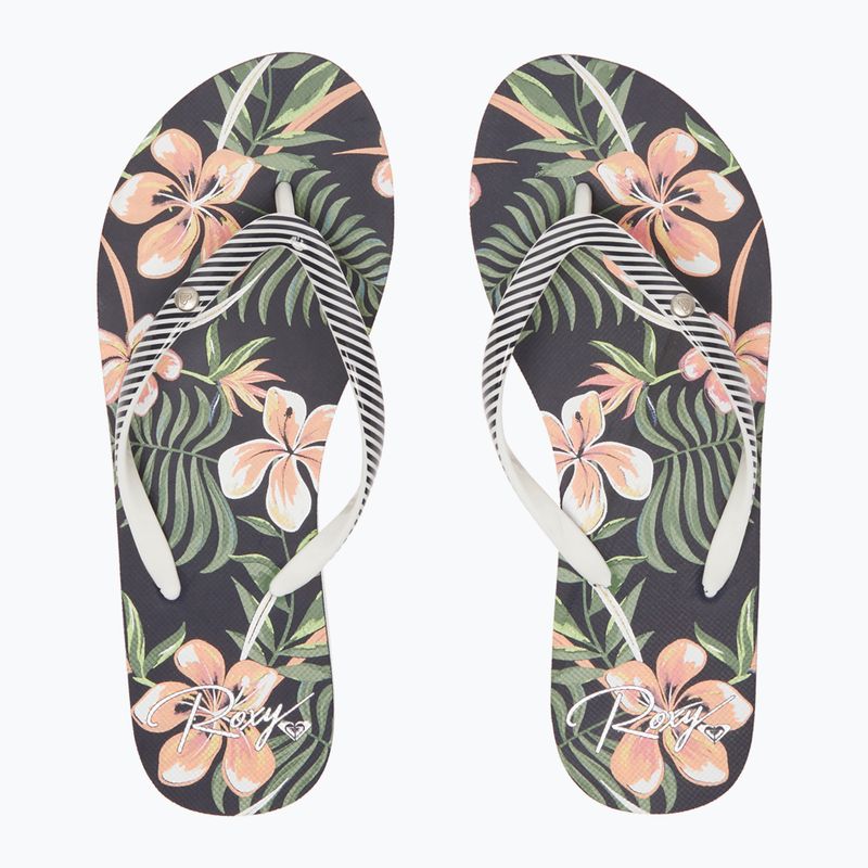 Flip flop pentru femei ROXY Portofino III 2021 dc navy/white 12