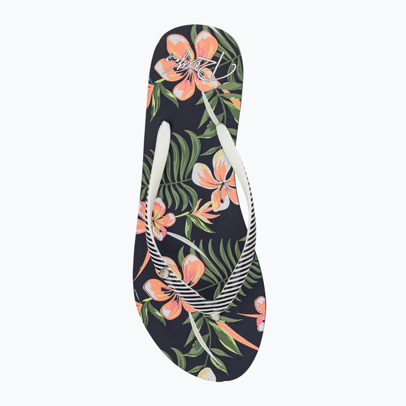 Flip flop pentru femei ROXY Portofino III 2021 dc navy/white 6