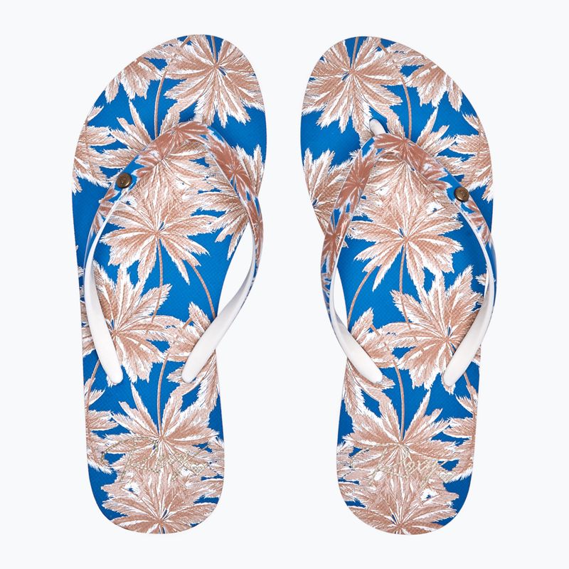 Flip flop pentru femei ROXY Portofino III 2021 light blue 11