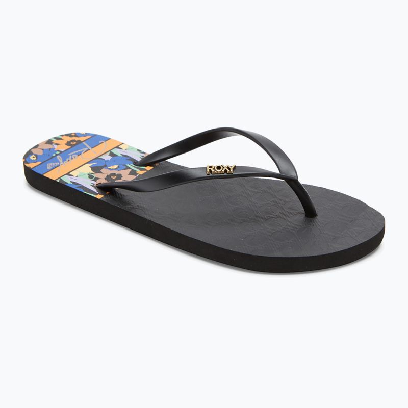 Flip flop pentru femei ROXY Viva Printed 2021 black multi 9