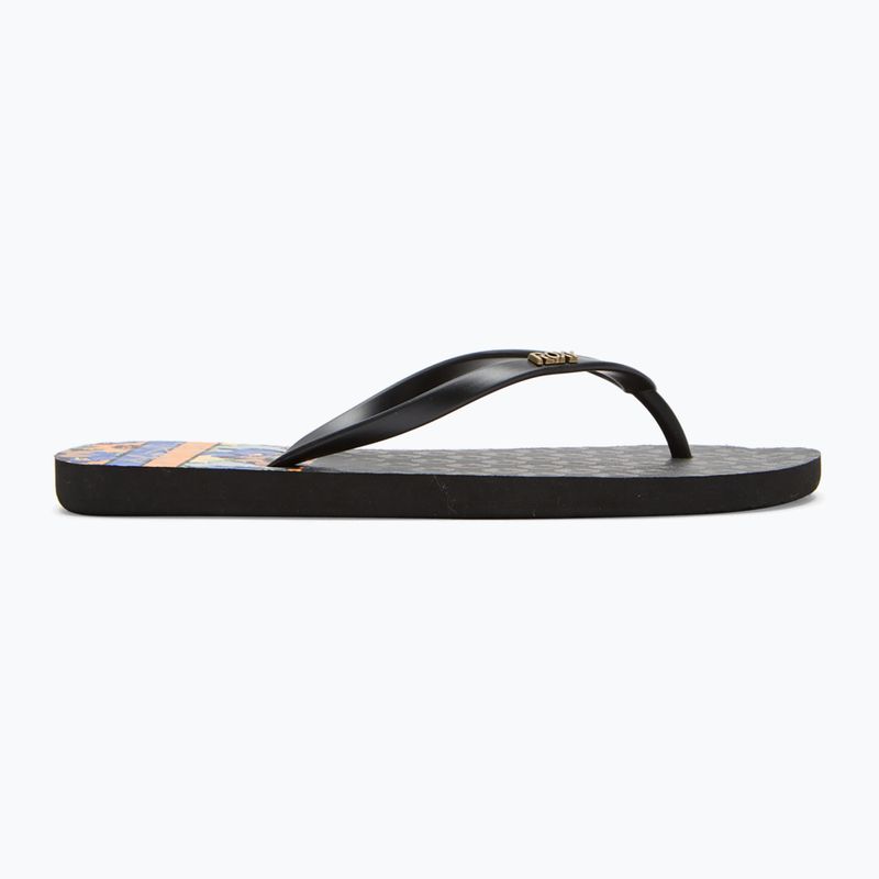 Flip flop pentru femei ROXY Viva Printed 2021 black multi 10