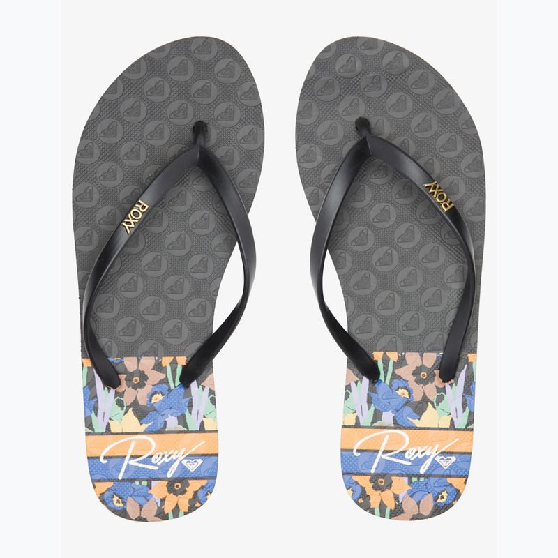 Flip flop pentru femei ROXY Viva Printed 2021 black multi 12