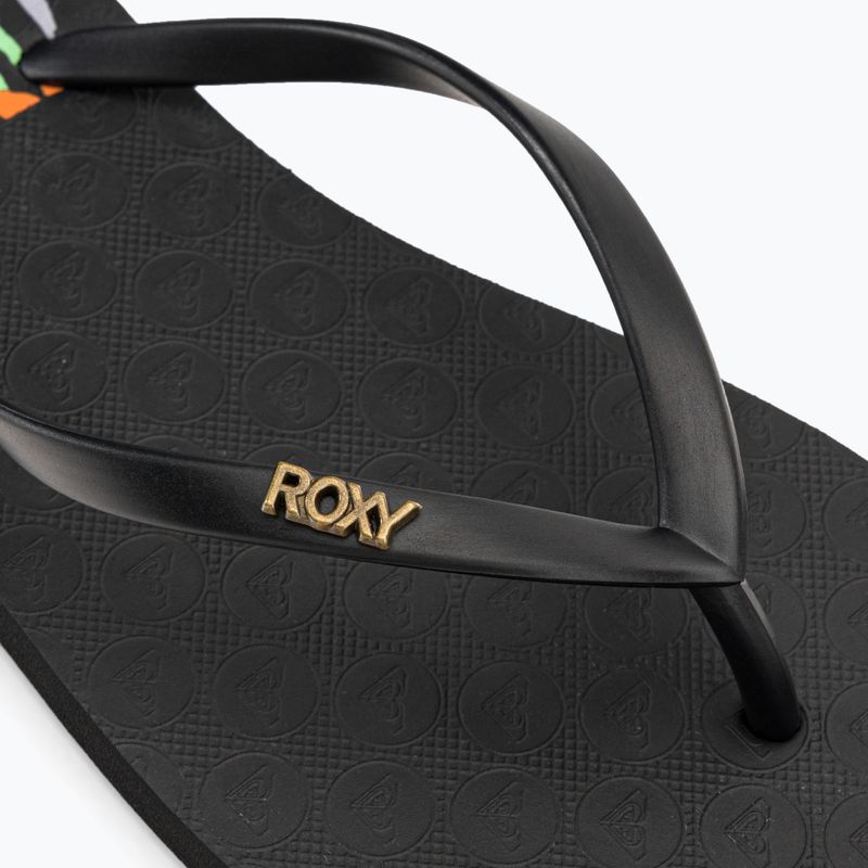 Flip flop pentru femei ROXY Viva Printed 2021 black multi 7