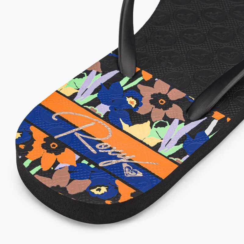 Flip flop pentru femei ROXY Viva Printed 2021 black multi 8