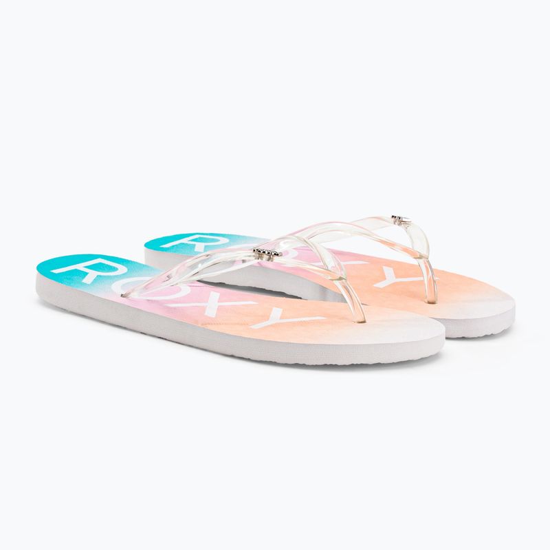 Flip flop pentru femei ROXY Viva Jelly 2021 aquamarine 4