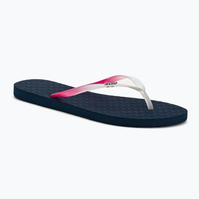 Flip flop pentru femei ROXY Viva Gradient 2021 navy/ orange