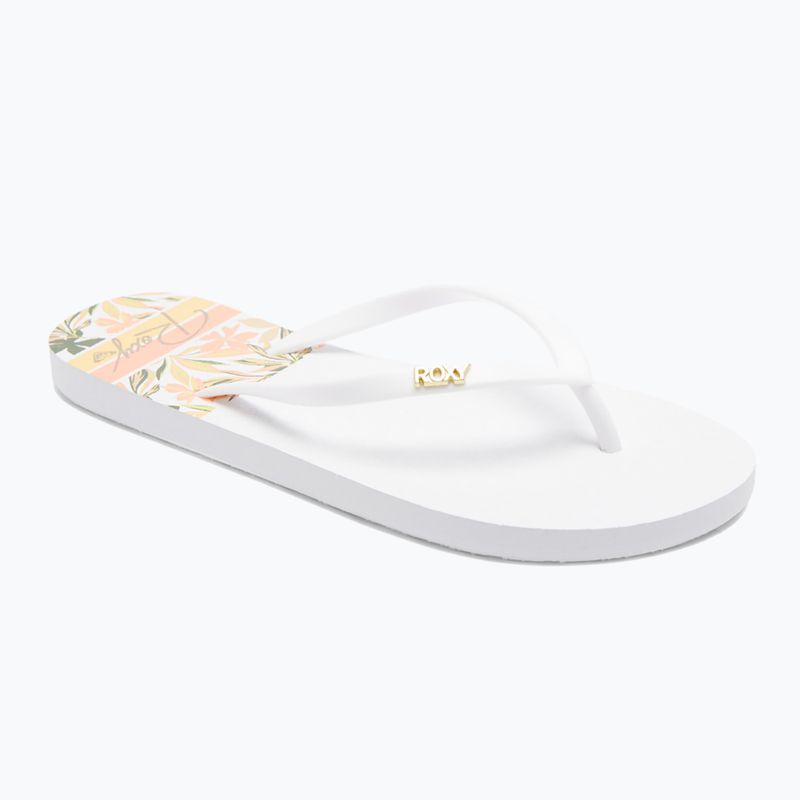Flip flop pentru femei ROXY Viva Printed 2021 white 9