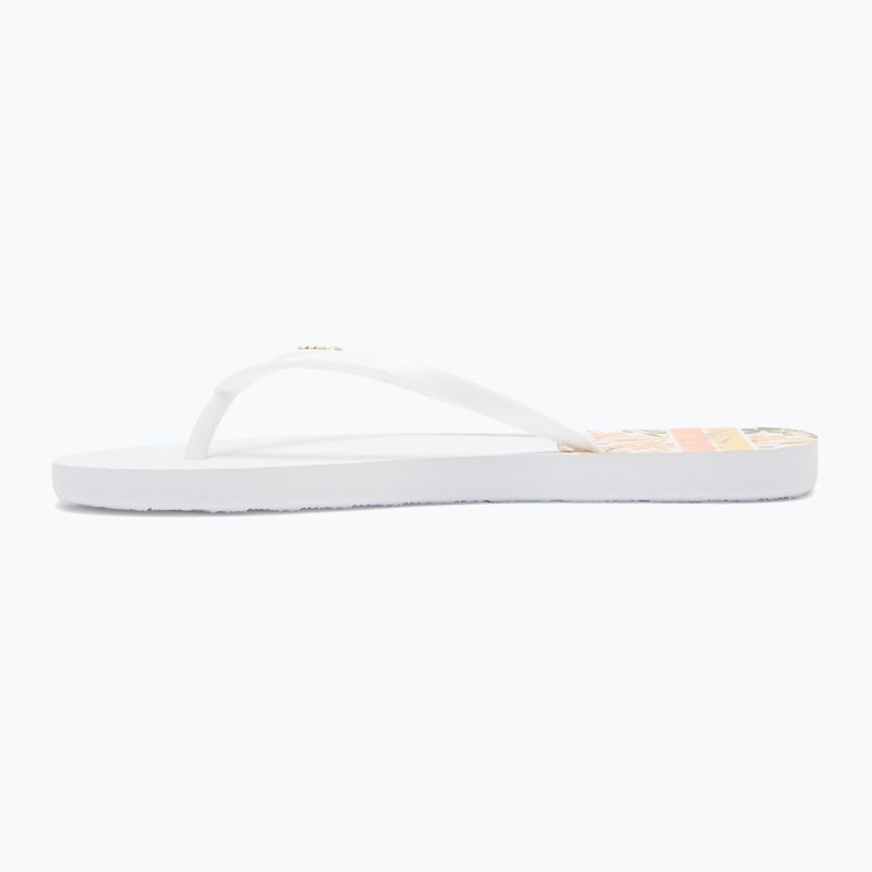 Flip flop pentru femei ROXY Viva Printed 2021 white 11