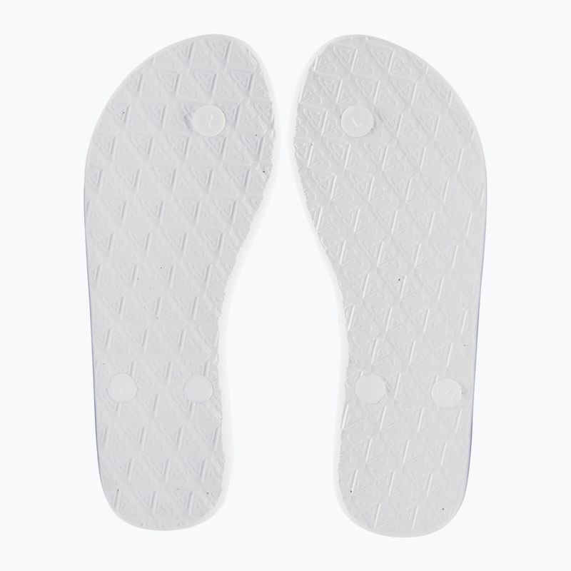 Flip flop pentru femei ROXY Viva Printed 2021 white 13