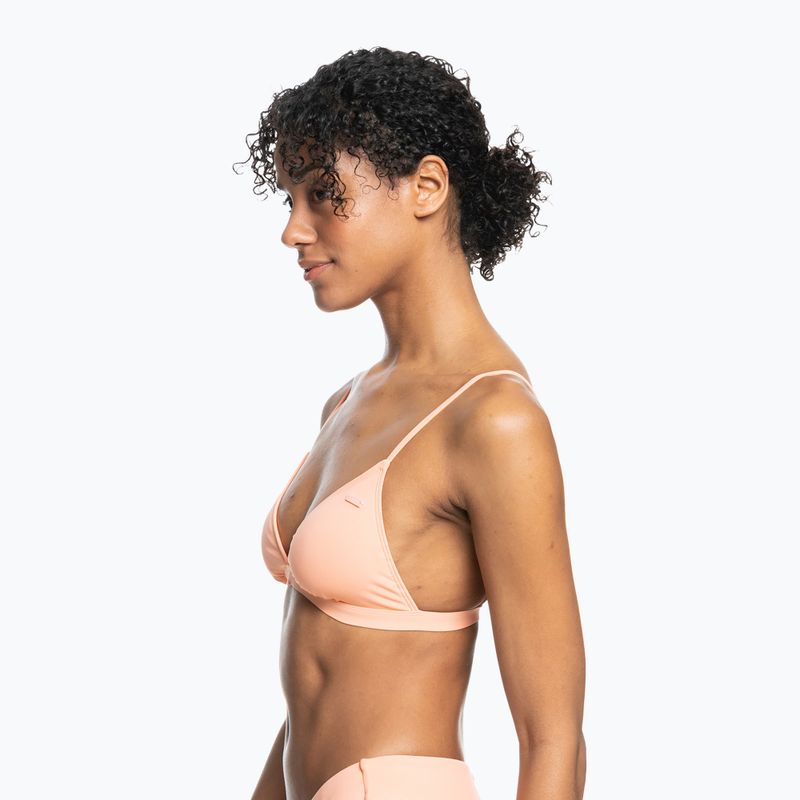 Costum de baie top ROXY Beach Classics Fixed Triangle 2021 papaya punch 7