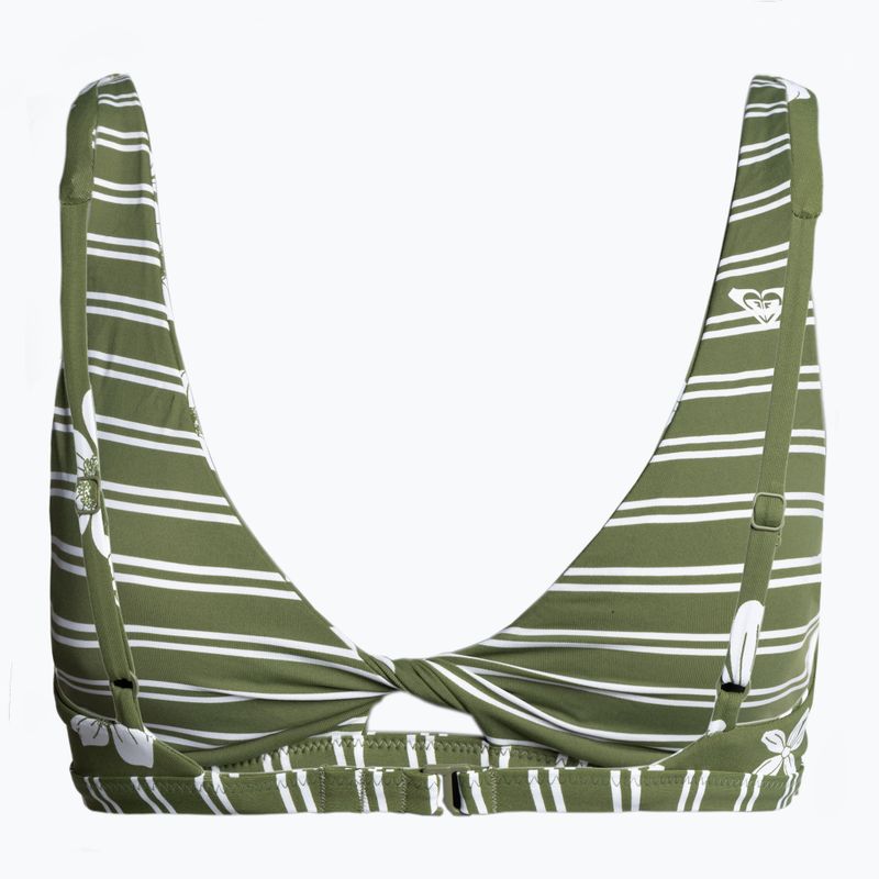 Costum de baie top ROXY Retro Revo Twist Bra 2021 loden green surfrider spirit s 2