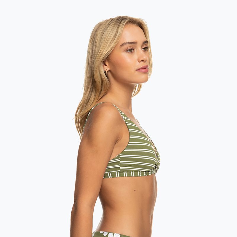 Costum de baie top ROXY Retro Revo Twist Bra 2021 loden green surfrider spirit s 13