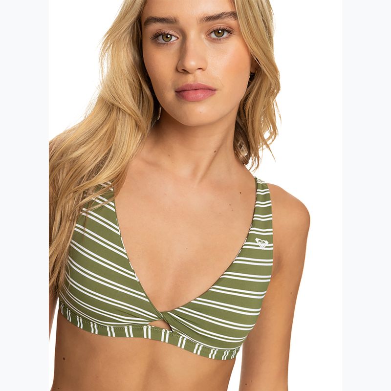 Costum de baie top ROXY Retro Revo Twist Bra 2021 loden green surfrider spirit s 14