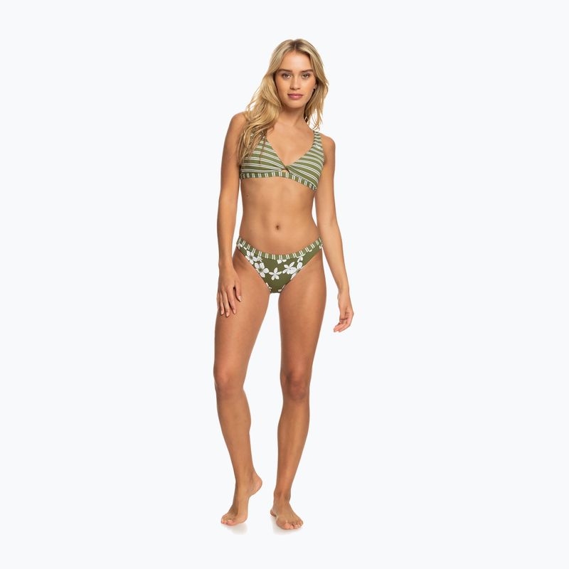 Partea de jos a costumului de baie ROXY Retro Revo Moderate 2021 loden green surfrider spirit s 10