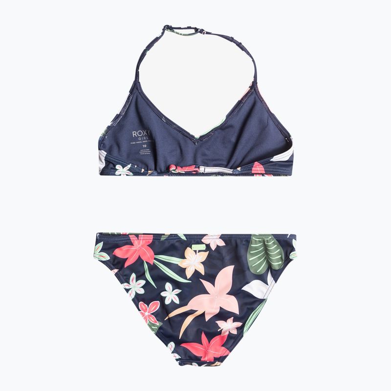 Costum de baie din două piese pentru copii ROXY Vacay For Life Triangle Bra Set 2021 mood indigo alma swim 2