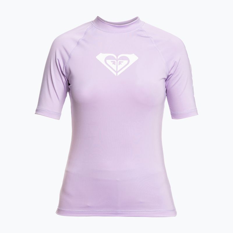 Tricou de înot pentru femei ROXY Whole Hearted 2021 purple rose 6