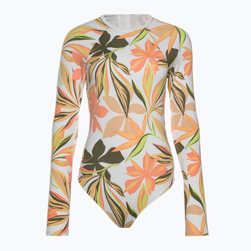 Costum de baie dintr-o singură piesă pentru femei ROXY Print Mix Solid 2021 bright white subtly salty flat