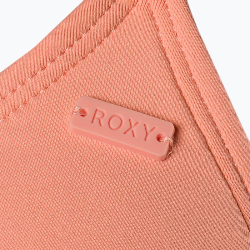 Costum de baie top ROXY Beach Classics Mod Tiki Triangle 2021 papaya punch 3
