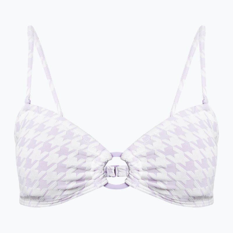 Costum de baie top ROXY Check It Bandeau 2021 purple rose