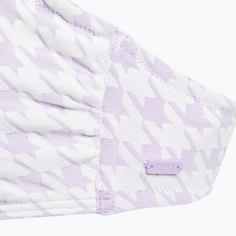 Costum de baie top ROXY Check It Bandeau 2021 purple rose 3