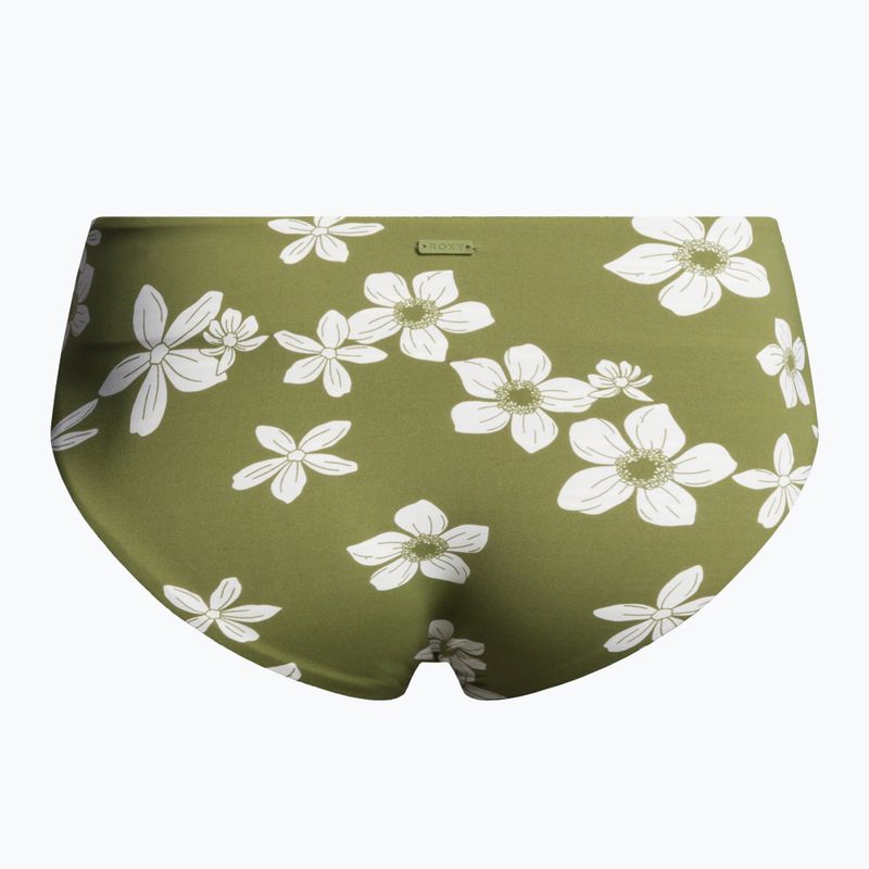 Partea de jos a costumului de baie ROXY Retro Revo Bikini Hl Midwaist 2021 loden green surfrider spirit s 2