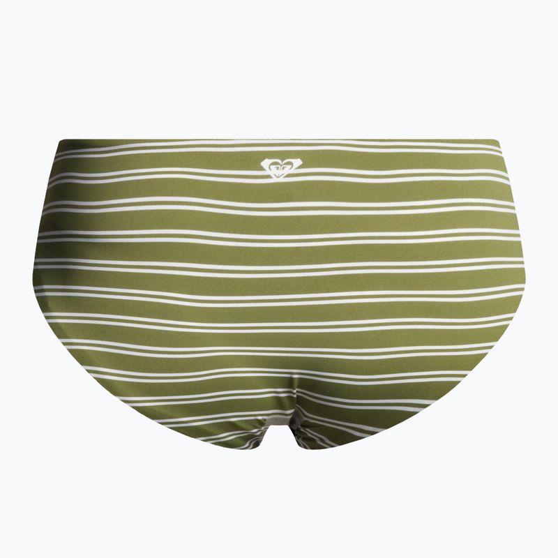 Partea de jos a costumului de baie ROXY Retro Revo Bikini Hl Midwaist 2021 loden green surfrider spirit s 5