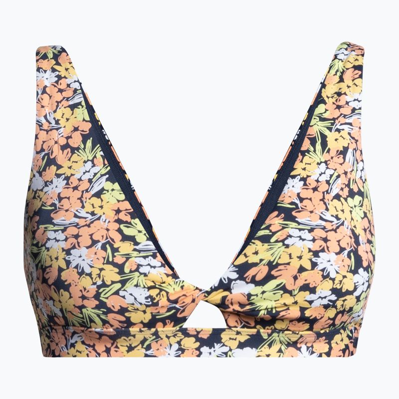 Costum de baie top ROXY Beach Classics Twist Elong 2021 mood indigo ditsy love